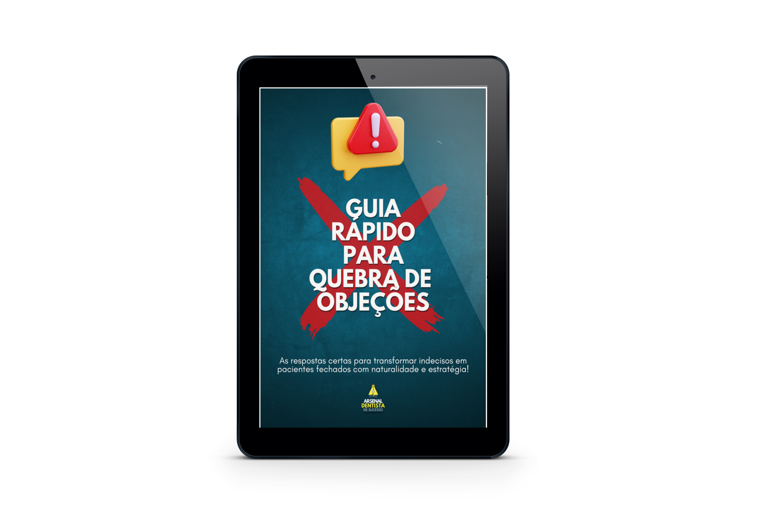 Capa do bônus Guia Rápido para Quebra de Objeções