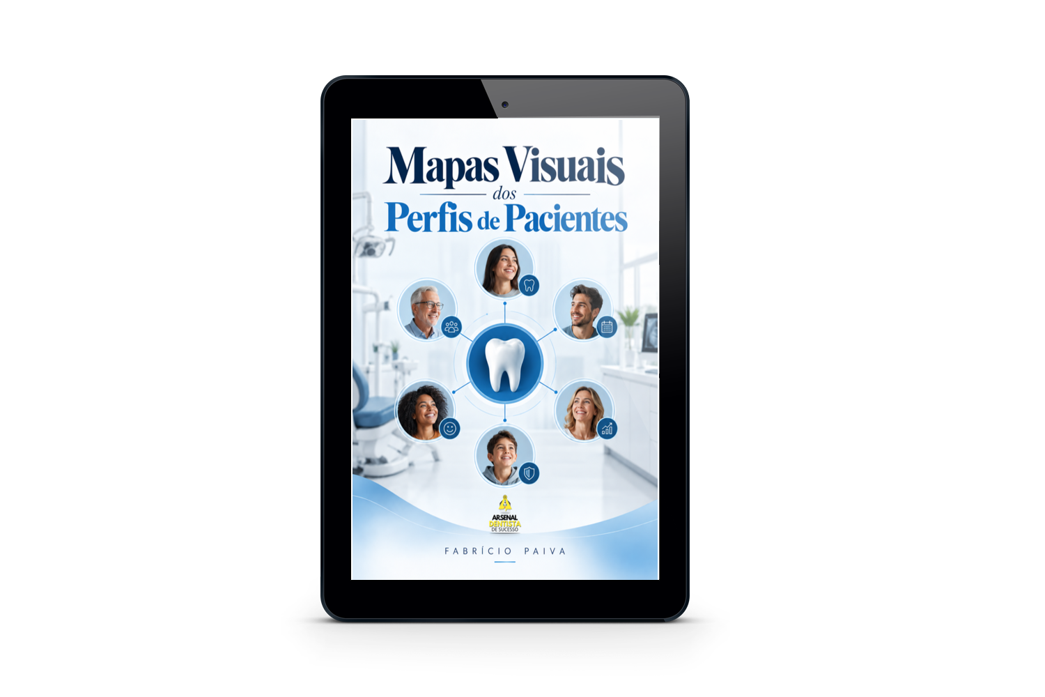 Capa do bônus Mapas Visuais dos Perfis de Pacientes